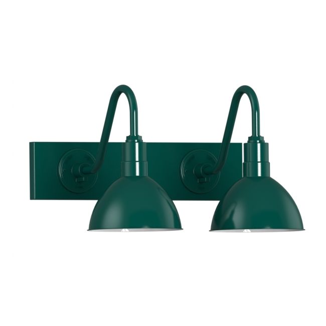 Wilcox Gooseneck Double Vanity Light