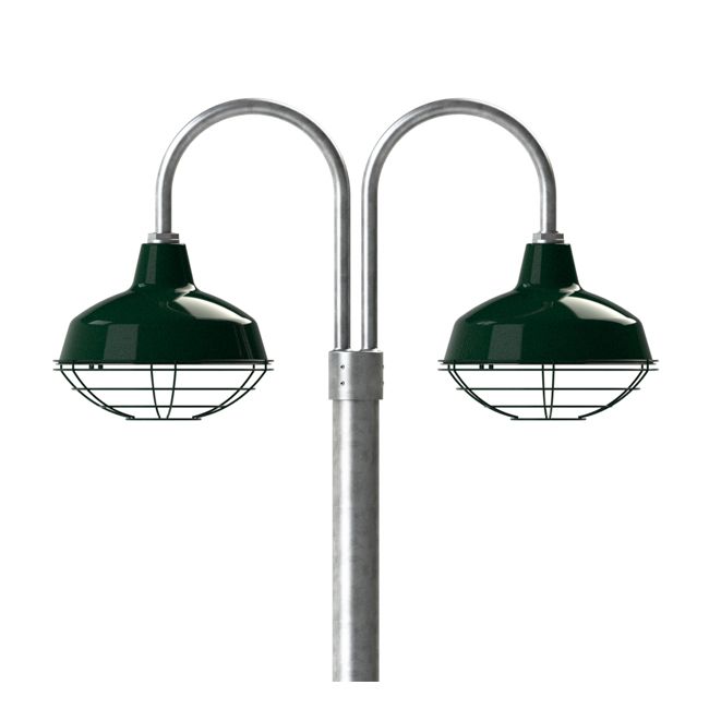 Avalon Double Post Mount Street Light