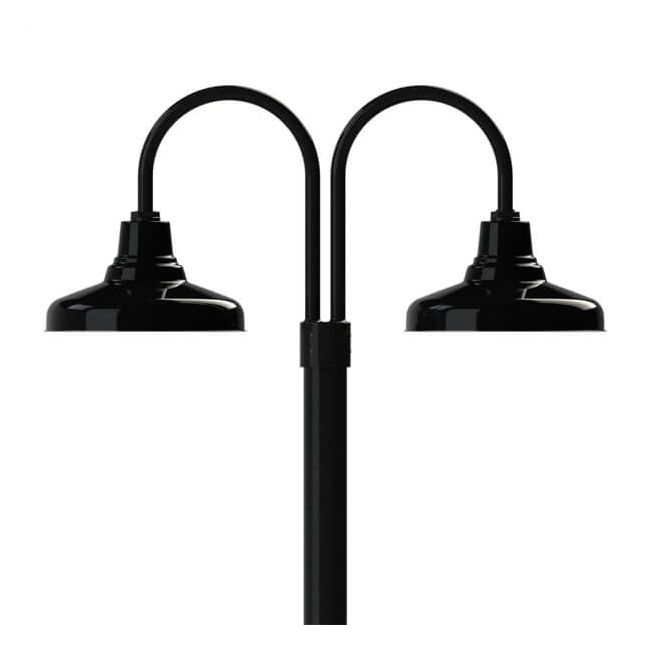 Union LED Double Post Mount Light