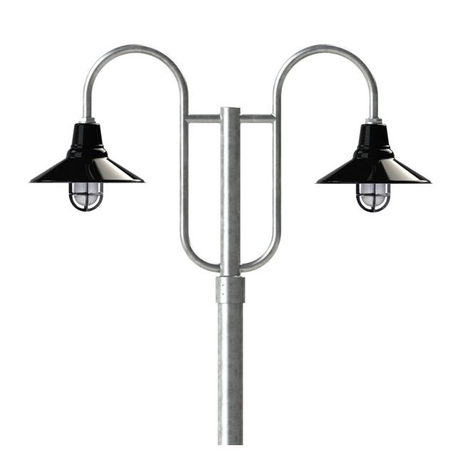 Aero Nautical LED Double Post Mount Light