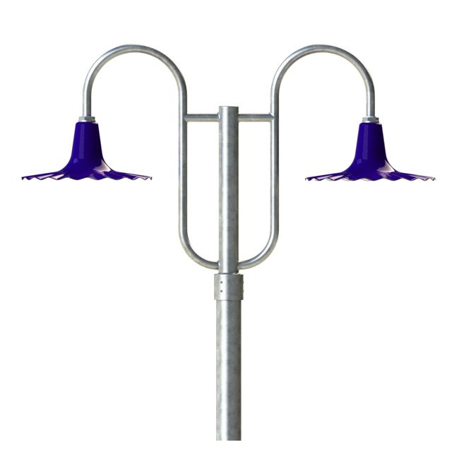 Seaside LED Double Post Mount Light