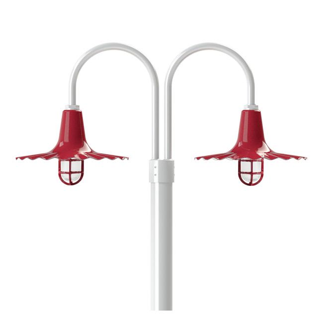 Seaside Nautical LED Double Post Mount Light