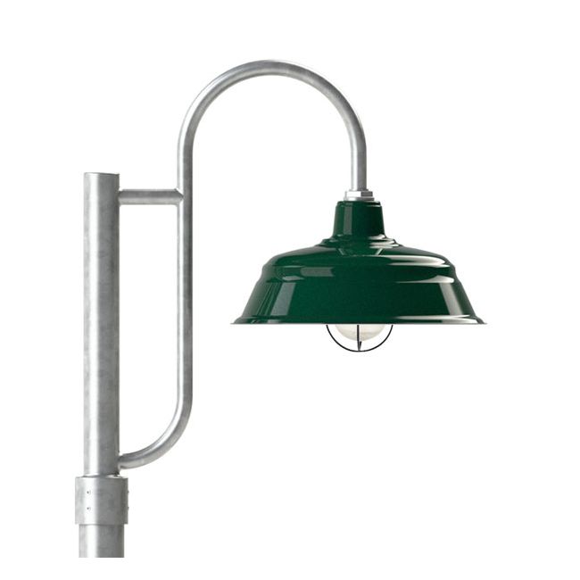 Bomber Nautical LED Single Post Mount Light