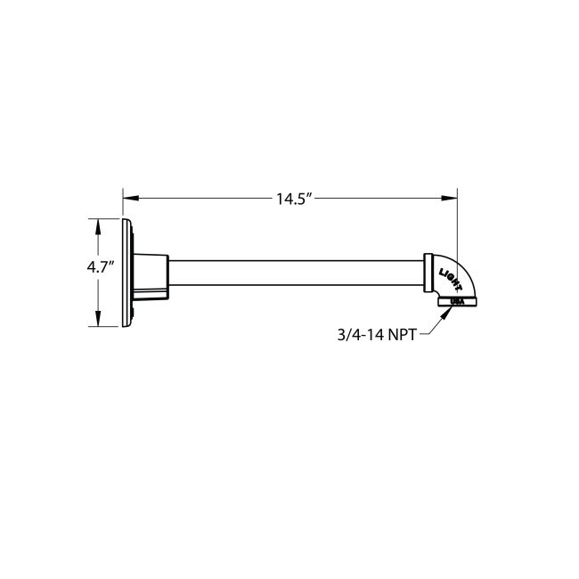 G14 Gooseneck Arm - 14.5 Projection