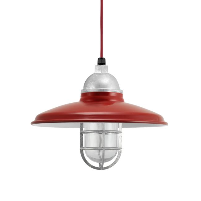 Bridgeport Vintage Industrial Cord Pendant Light