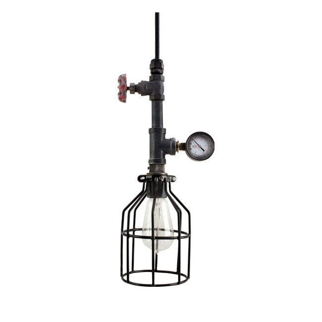 Verne Machine Age Cord Pendant Light