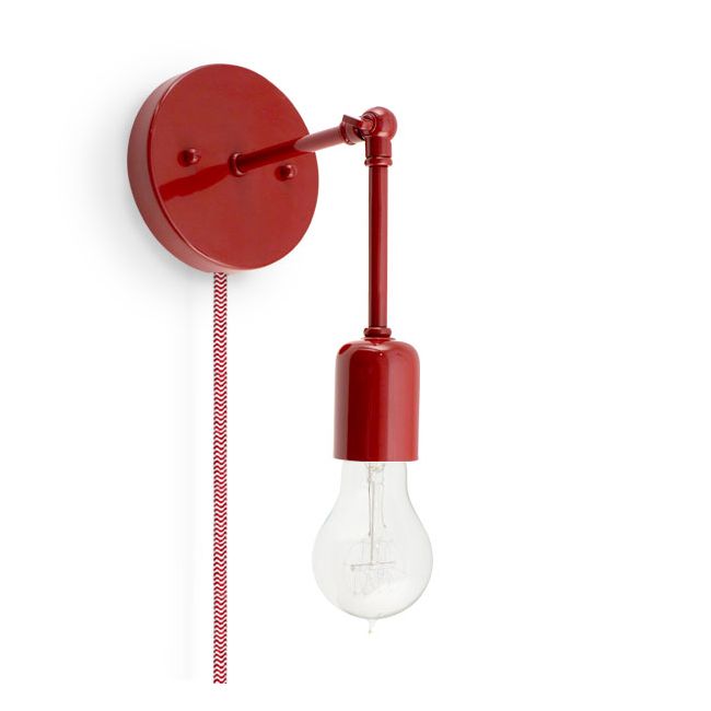 Downtown Minimalist Adjustable Plug-In Wall Sconce