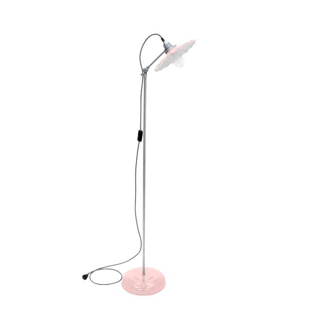 Fluted Shade Floor Lamp