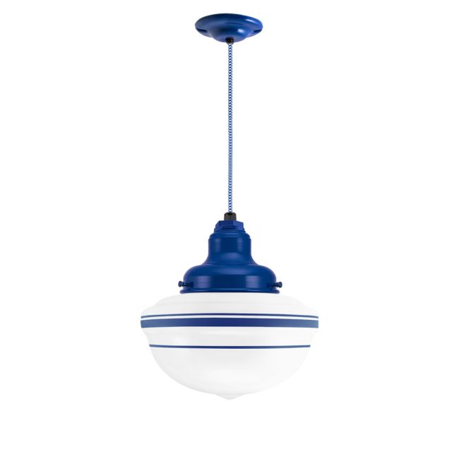 Kao Acorn Schoolhouse Cord Pendant Light