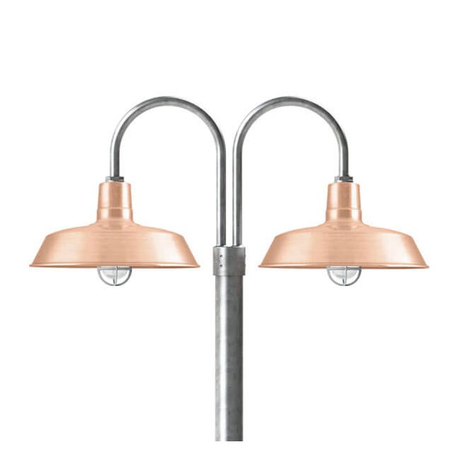 The Original™ Nautical LED Double Post Mount Light