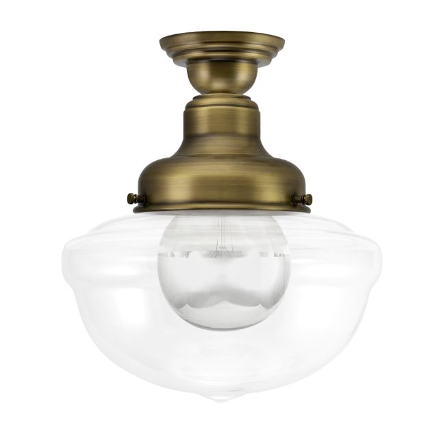 Acorn Schoolhouse Semi-Flush Mount Light