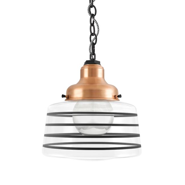 Drum Schoolhouse Chain Pendant Light