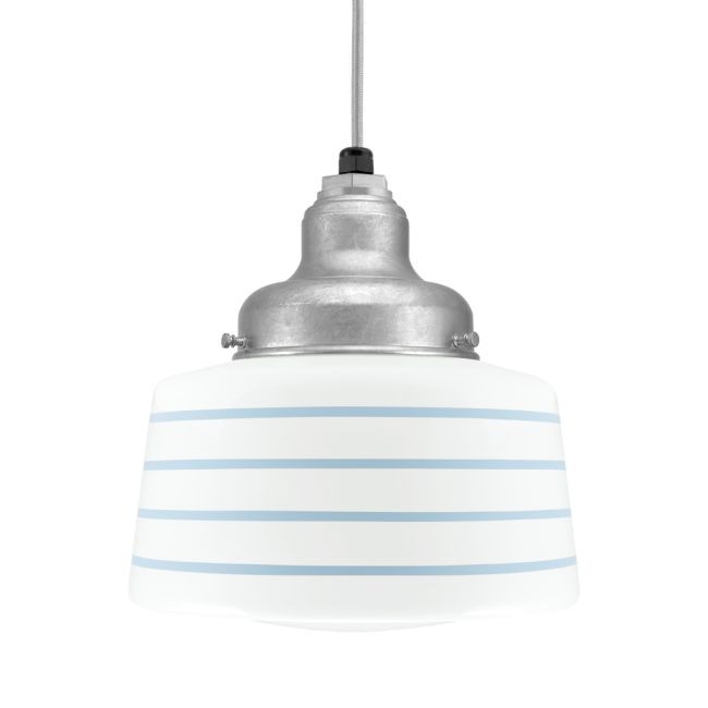 Drum Schoolhouse Cord Pendant Light