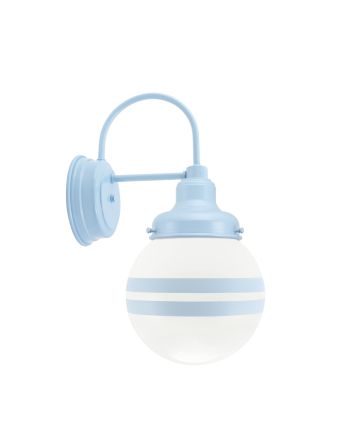 Round LED Schoolhouse Wall Sconce