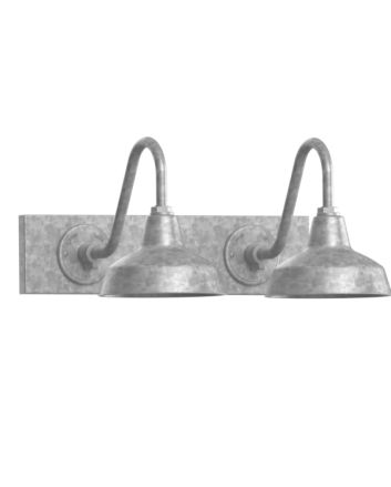 Austin Gooseneck Double Vanity Light