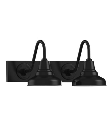 Union Gooseneck Double Vanity Light