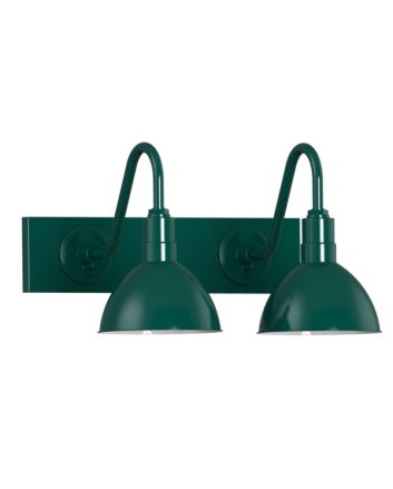 Wilcox Gooseneck Double Vanity Light