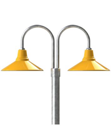 Aero LED Double Post Mount Light