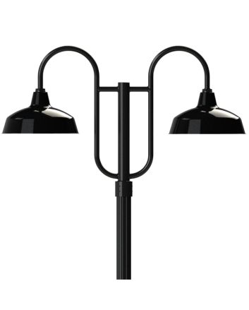 Avalon Double Post Mount Street Light