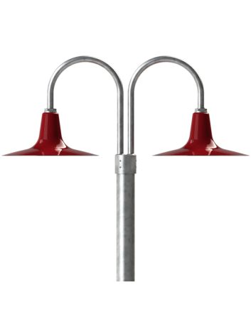 Sterling Double Post Mount Light