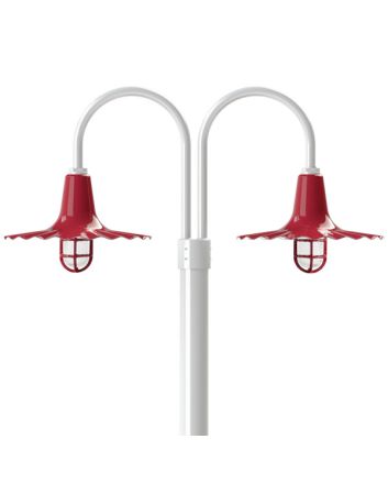 Seaside Nautical LED Double Post Mount Light