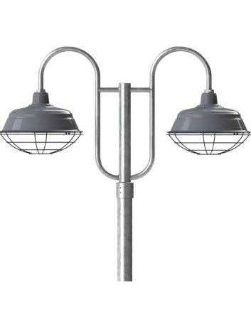 Bomber LED Double Post Mount Light
