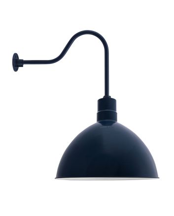 Wilcox Deep Bowl Gooseneck Light - 24