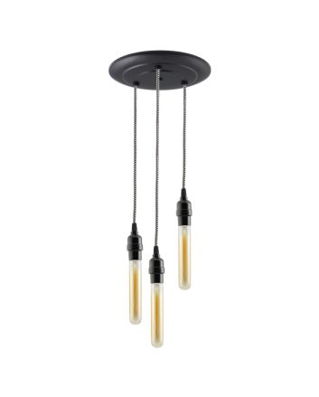 Indy Industrial Multi-Light Chandelier