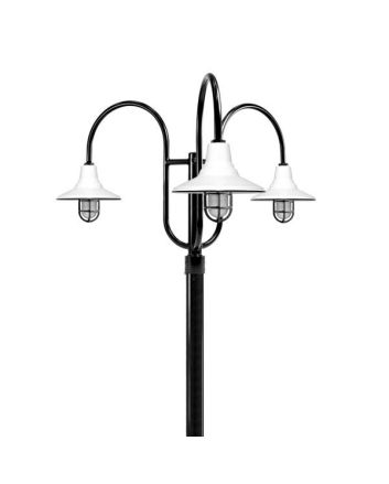 Aero Nautical LED Triple Post Mount Light