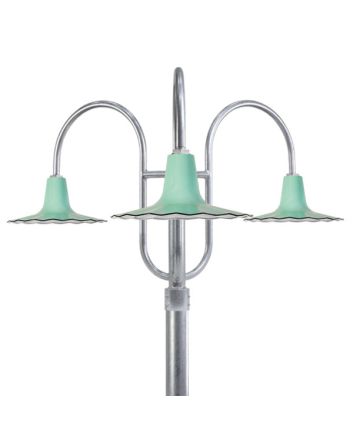 Seaside LED Triple Post Mount Light