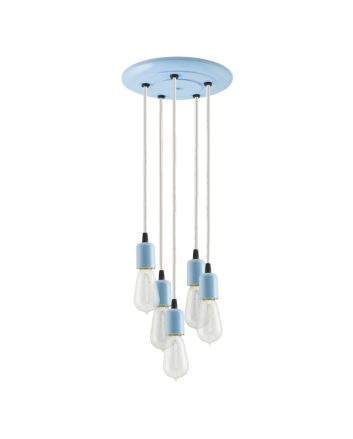 Downtown Minimalist Multi-Light Chandelier