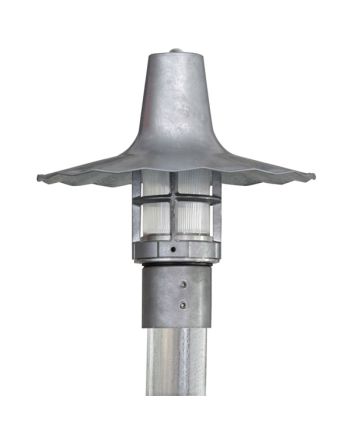 Seaside LED Industrial Guard Post Mount Light