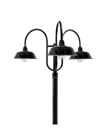 Bomber Nautical LED Triple Post Mount Light