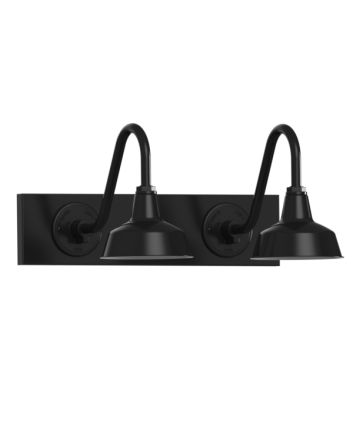 Austin Gooseneck Double Vanity Light