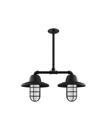 Merger LED 2-Light Chandelier