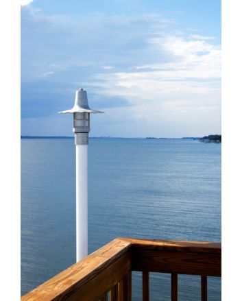 Seaside Industrial Guard Post Mount Light