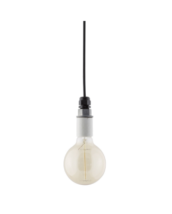 Indy Porcelain Socket Cord Pendant Light
