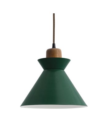 Manhattan Wooden Top Cord Pendant Light