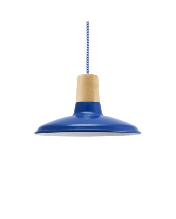 Marathon LED Wooden Top Cord Pendant Light