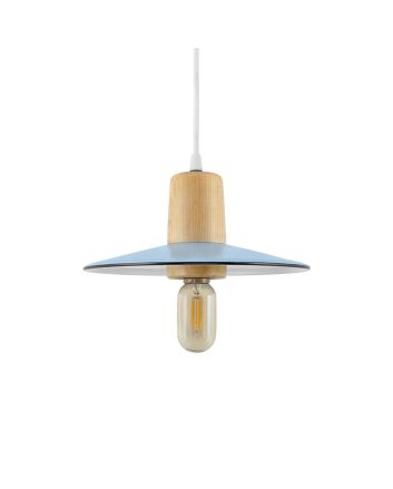 Conoco Draftsman Wooden Top Cord Pendant Light