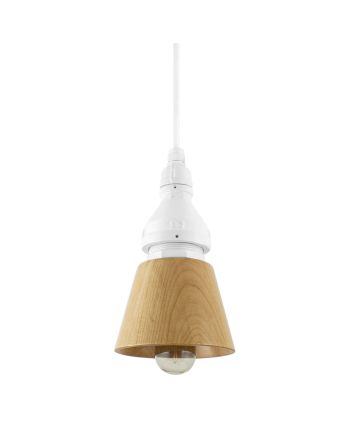Lafayette SoHo Wooden Shade Cord Pendant Light