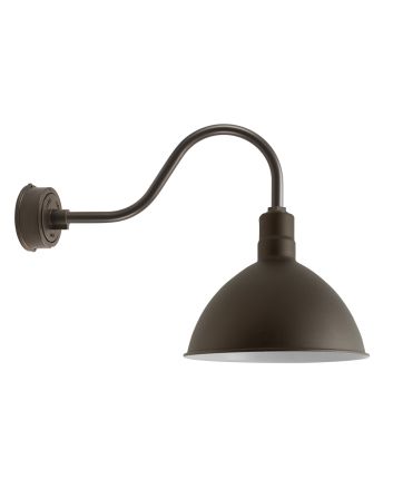 Quick Ship | Wilcox LED Deep Bowl Gooseneck Light