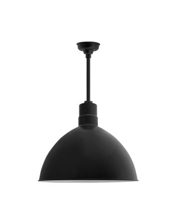 Wilcox LED Deep Bowl Stem Pendant Light - 24