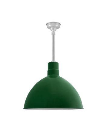 Wilcox LED Deep Bowl Stem Pendant Light - 24