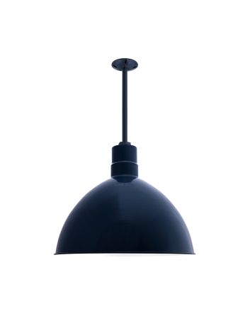 Wilcox Deep Bowl Stem Pendant Light - 24