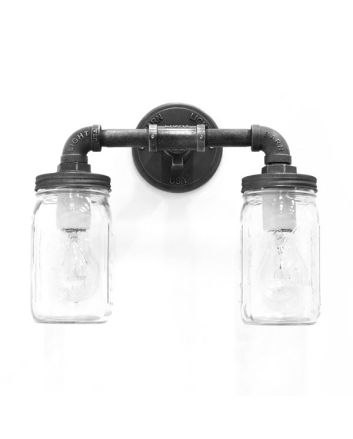 Westerfeld 2-Light Ball Jar Wall Sconce