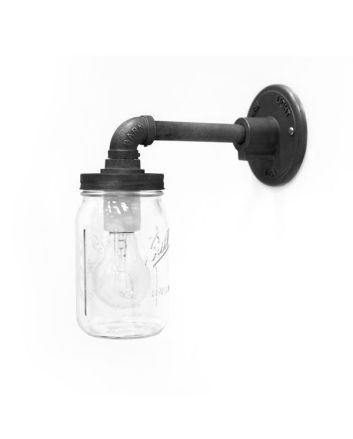 Rowland Ball Jar Wall Sconce