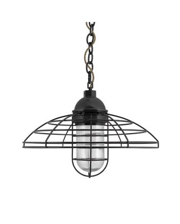 Blue Collar Chain Pendant Light