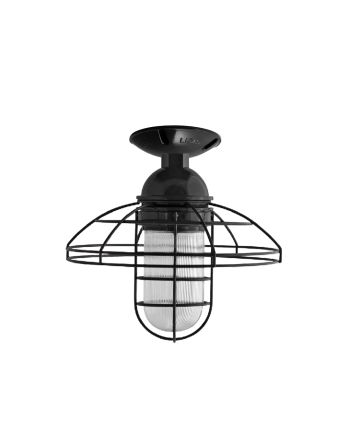 Blue Collar Flush Mount Light