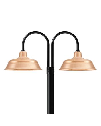 Bomber LED Double Post Mount Light